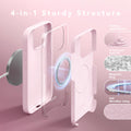 Iphone 15 Pro Max Case Silicone, Magsafe, Camera Protector + Screen Protector, S