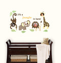 WallPops Jungle and Friends Photo Frame Kit by Vanessa Jane
