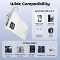 Power Bank, 10000Mah 22.5W Super Fast Charging Powerbank With Built-In Usb C In&