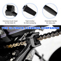 Kewucn 2 PCS Bike Motorcycle Chain Washer Gear Scrubber Durable ABS Black by Deal US