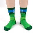 Kissoo Breast Cancer Inspirational Socks Cancer Care Golf Cotton Unisex One Size by Deal US