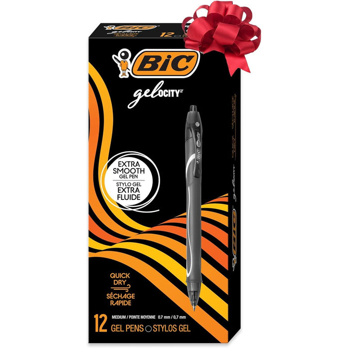 Bic Velocity Gel Pens Black 6x2 by Pasteur Pharmacy