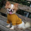 LOPHIPETS Small Dog Turtleneck Sweater Teacup Chihuahua Yorkie Yellow Size XXS by Deal US