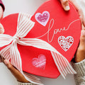 CTOHN 1500 PCS 1.5in Red Heart Stickers Self Adhesive Love Roll by Deal US