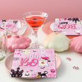 Lenyunge Pink Halloween Birthday Ghost Party Decorations Napkins 48pcs by Deal US