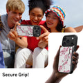 Iphone 17 Pro Wallet Case, Built-In Card Holder, Fashion Printed, Rfid Blocking,