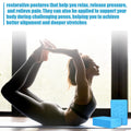 Halloscume Cork Yoga Blocks 2 Pack High Density Non Slip Teal Color by Deal US