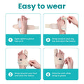 Promifun Bunion Corrector Adjustable Toe Splint Pain Relief Beige 1Pair One Size by Deal US