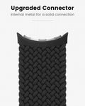 MAKCPOIMER Braided Nylon Band for Google Pixel Watch 41mm Adjustable Camouflage by Deal US