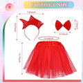Shyyween 12 Pcs Halloween Sea Fish Costume Headband Tutu Bow Tie Size One Size by Deal US