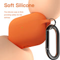 Brujula Silicone Case for AirPods Pro 3rd Gen 2025 Orange Protective Cover by Deal US
