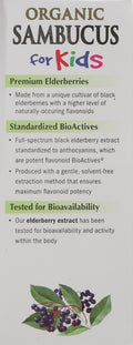 BestBy02/26 Nature's Way Organic Sambucus Kids Syrup Elderberry 4 fl oz by Deal US
