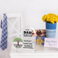 AmazerPad Gifts For Dad Acrylic Puzzle Plaque Desk Decor 5.1x5.1 In Cool Dad by Deal US