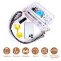 HANXIUCAO Clear Small Crossbody Bag for Women Fashionable TPU+PU by Deal US