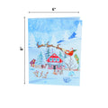PQ Bees Winter Town Merry Christmas 3D Pop Up Cards w Envelope by Deal US