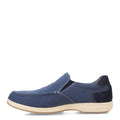 Florsheim Lakeside Canvas Moc Toe Slip-On Navy Nubuck 7W 3E Size 7W by Deal US