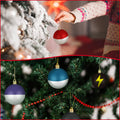 Rotatingpals 24pcs 2.4in Christmas Tree Ball Ornaments Lightning Color by Deal US