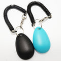 Dog Training Clicker with Sring Wrist and Keyring - Pet Dog Training Clickers for Puppy, Cat, Potty, Bird, Horse, Pet, Trainer Training Tools, Behavior Aids