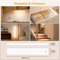 Auxoda Under Cabinet Lighting USB Rechargeable Motion Sensor White 1-Pack by Deal US