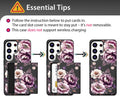 Compatible for Samsung Galaxy S26 Ultra Case with Card Holder Cute - Kawaii Desi