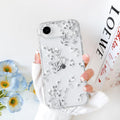 Cute Clear Flower Case for iPhone 17 Pro White Floral by Merch Section