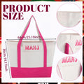 Sunnymove Extra Large American Mahjong Tile Bag Pink 25.2x14.17x9.06 in by Deal US