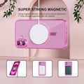 Magnetic Case for iPhone 16 6.1" Hot Pink Clear Soft Cover by Merch Section