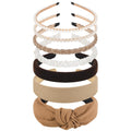 7PCS Headbands for Women Girls Cute Knotted Headband Head Bands for Women's Hair