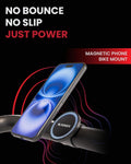 Universal Magnetic Phone Holder for Stroller, Exercise Bike, Golf Cart & Treadmill | BLAUBECK MagSafe Mount by BLAUBECK