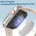 YIJDACASE Apple Watch SE/SE2/SE3 Series 4-6 44mm Silver Case Cover by Deal US