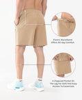 Cosmolle Hiking Cargo Shorts Quick Dry Stretch Lightweight Brown Size M by Deal US