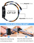 Click No Gap Braided Bands Compatible with Samsung Galaxy Watch 7 6 4 5 FE Band