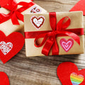 CTOHN 1500 PCS 1.5in Red Heart Stickers Self Adhesive Love Roll by Deal US