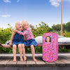 ZITA ELEMENT Doll Travel Carrier Case Crossbody Shoulder Bag for 18 Inch Doll Ac
