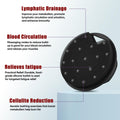Canroom Silicone Body Scrubber Anti Zinc Infused Exfoliating Black by Deal US