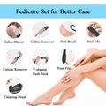 Feet Electric Foot File, 13-in-1 Professional Pedicure Tools Foot Ca
