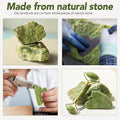 Jade Roller & Gua Sha Set — Cooling Firming Facial Sculpting Tool for Jawline &