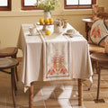 patdrea Tropical Linen Table Runner 12x102in Yellow Pineapple Floral Modern by Deal US