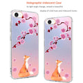 iPhone 17e & 16e Case: Slim Clear Matte Cute Flowers Floral Design for Girls