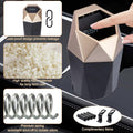 Trash Can, 2 Pack Car Trash Bin With Lid, Car Accessories For Women Interior, Ca