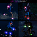 Led Armband For Running Walking At Night,Reflective Arm Bands For Runners,Rechar