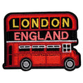 EMBRO BOF London Double-Decker Bus Patch 2.25in Iron On Embroidered by Deal US