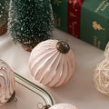 12 Pcs Pink Christmas Tree Ornaments Shatterproof Balls Holiday Decor by Deal US