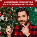 Advent Beauty Calendar 2025 Men Beard Care Skincare 24 Day Christmas Countdown by Deal US