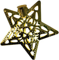 Signature Battery Operated Star Metal Cap LED Light String, Gold by Vanessa Jane