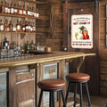 Funny Chicken Gifts Let Me Pour You A Tall Glass of Get Over It Tin Signs for Chicken Lover Gifts-Funny Chicken Signs Chicken Coop Accessories for Home Bar Farm Kitchen Basement Decor,8x12inch