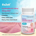 RXZELL Fexofenadine HCl 180mg 24-Hour Antihistamine Non-Drowsy 30 Count by Deal US
