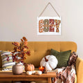 BELLOWDEER Hey There Pumpkin Rustic Wood Hanging Sign Fall Decor 8x10 Inches by Deal US