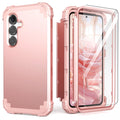 S26 5G Case | Hybrid 3-in-1 Shockproof & Screen Protector | Heavy-Duty Protectio