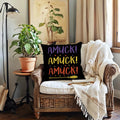7COLORROOM Halloween Sanderson Sisters Pillow Covers 18x18 Black 4Pack by Deal US
